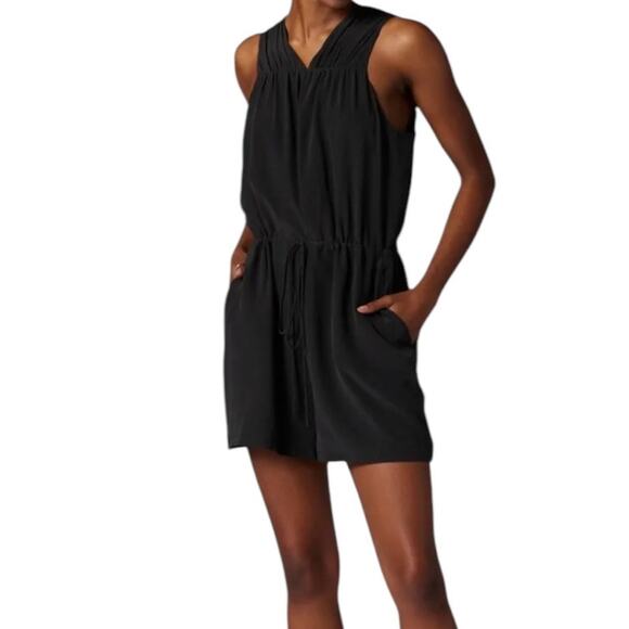 Equipment romper Lamara silk black size X-Small XS